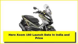 Hero Xoom 160 Launch Date In India and Price