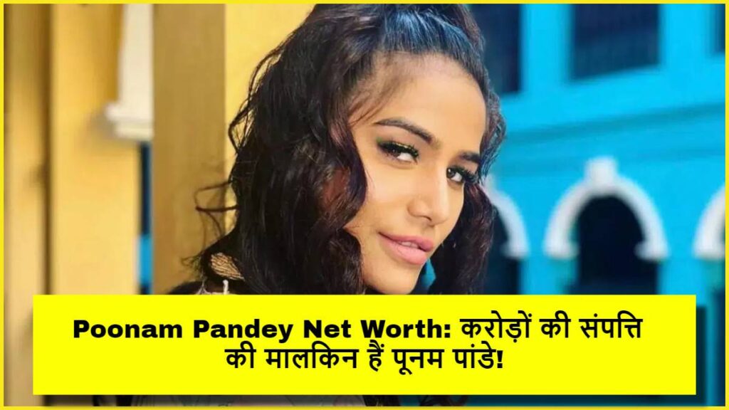 Poonam Pandey Net Worth