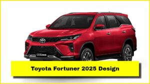 Toyota Fortuner 2025 Design