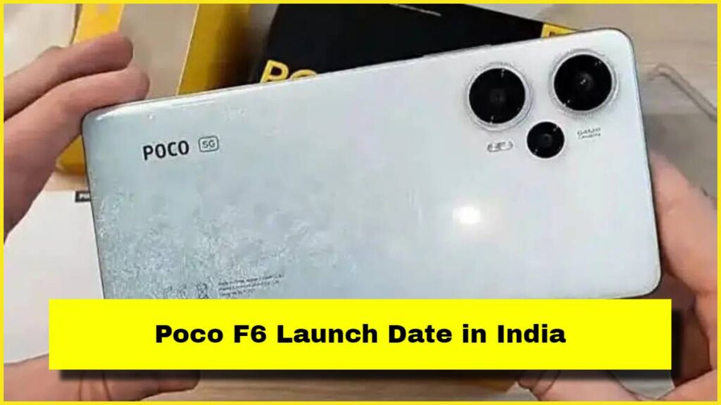 Poco F6 Launch Date in India