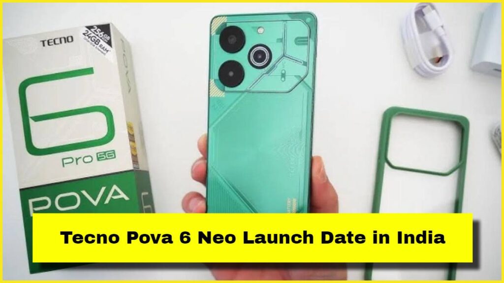 Tecno Pova 6 Neo Launch Date in India