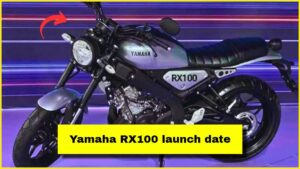 Yamaha RX100 launch date